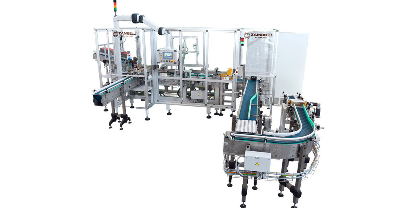 Carton packaging machines of different sizes and weights