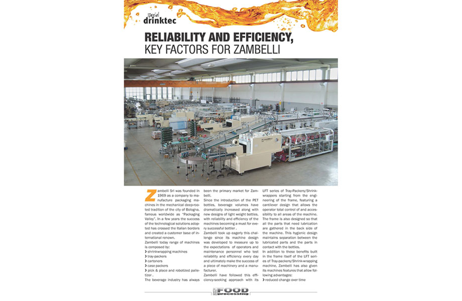 Food Processing - Reliability and efficiency