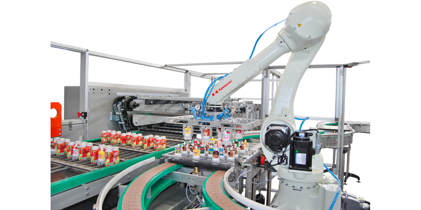 Robot inserimento gadget